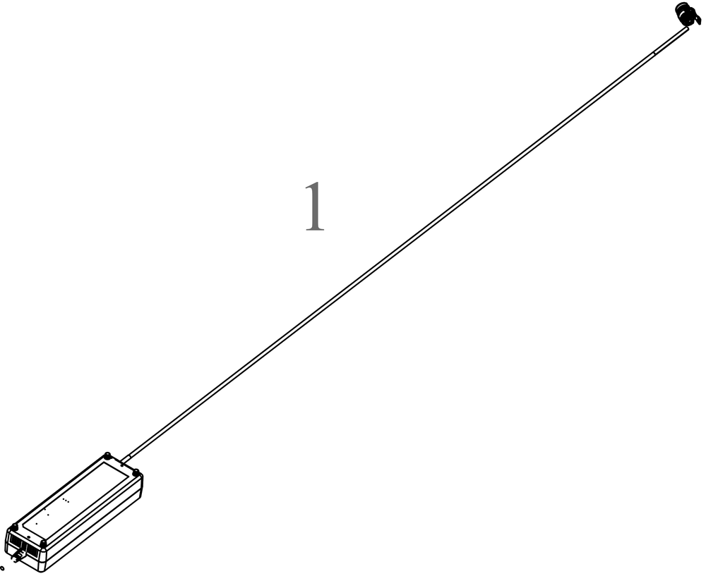 Charger Diagram and Parts List for CC30E (33BA27JDB10)(2023) Cub Cadet Lawn Tractor Accessories